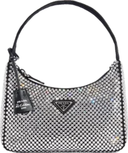 crystal mini shoulder bag